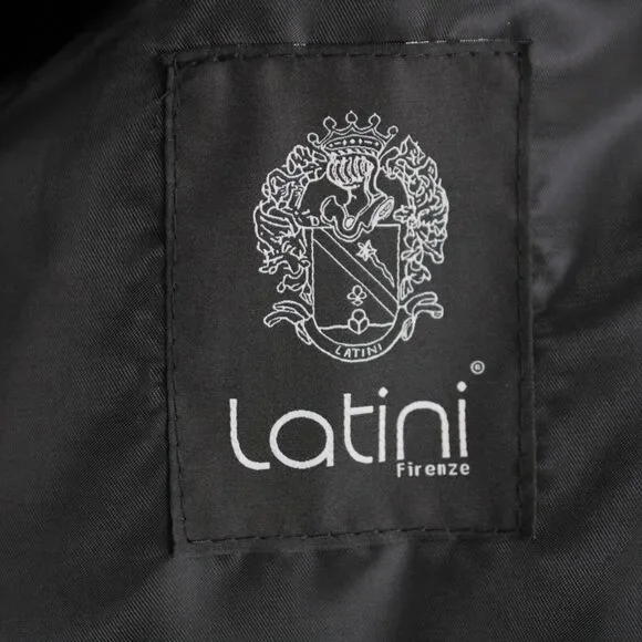 Latini NWT 100% Leather Asymmetrical Jacket Size 54 (XL US) In Brown